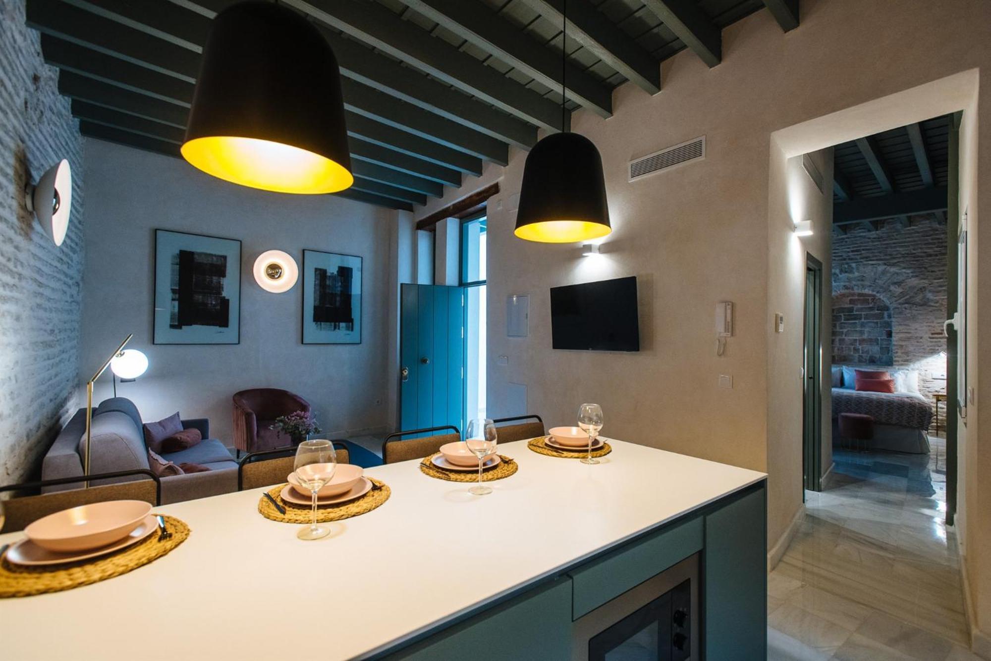 Rocio Suites Apartments セビリア 部屋 写真